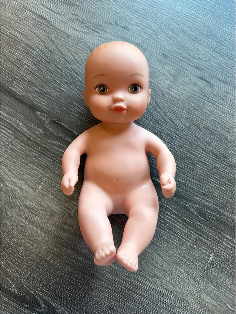Waterbabies Baby Doll 8” Nude Replacement Doll Just Play 2016 Brown Eyes Toy